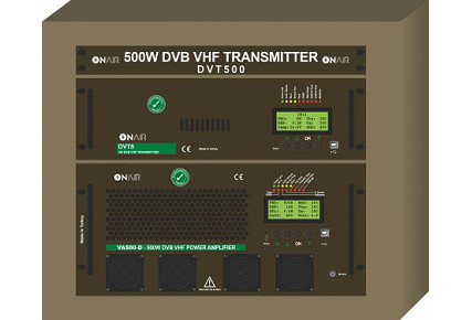 DVT500 500W DVB-T/T2 VHF TRANSMITTER