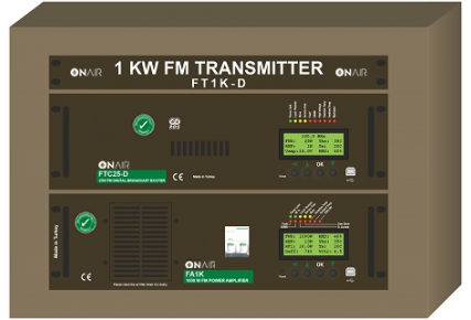 FT1K-D - 1000 W Émetteur Numérique FM