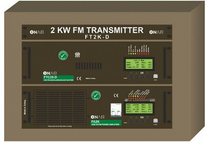 FT2K-D - 2000 Вт FM цифровой передатчик