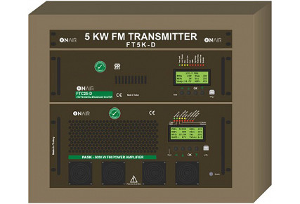 FT5K-D - 5000 W FM Digital Transmitter