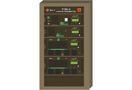 FT8K-D - 8 KW FM Digital Transmitter