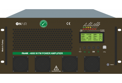 FA4K - 4000 W FM AMPLIFICATEUR