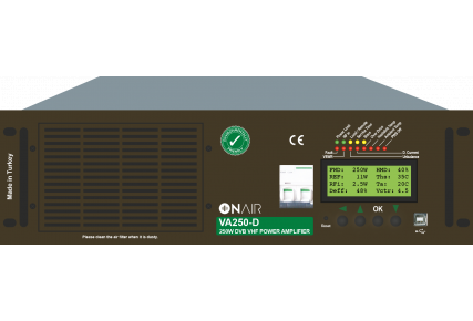 VA250-D - 250 W DVB-T VHF AMPLIFICATEUR