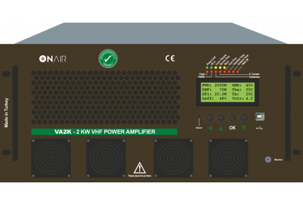 VA2K 2K DVB-T VHF AMPLIFIER