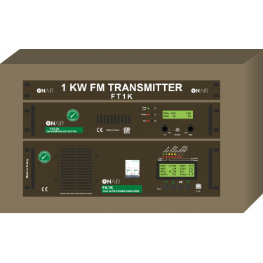 FT1K - 1000 Вт FM цифровой передатчик