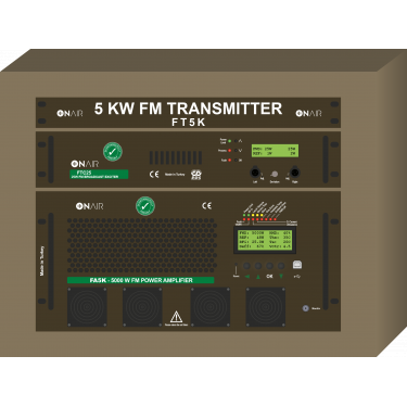 FT5K - 5000 W FM Digital Transmitter