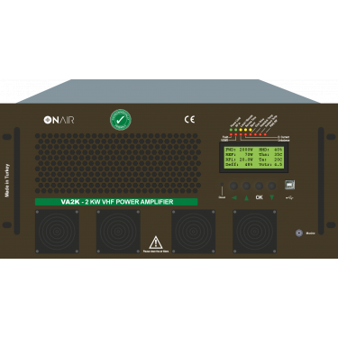 VA2K-D - 2 KW DVB-T VHF AMPLIFIER