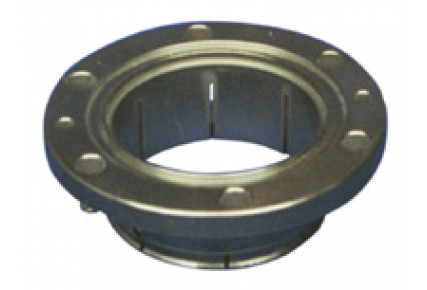 Flanges with clamping connection