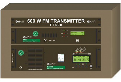 FT600 - 600 W FM Digital Transmitter