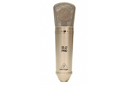 B-2 Microphone à Condensateur De Studio Professionnel Large à Double Membrane