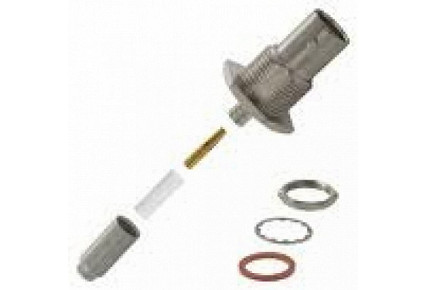 BNC Female Panel Connector for RG174 Cable