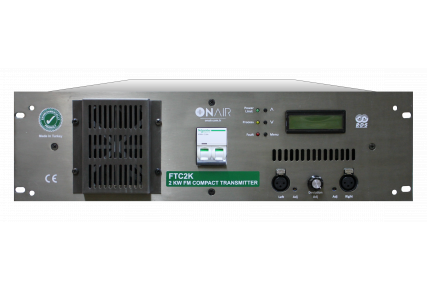 FTC2K - 2000 W FM Compact Transmitter