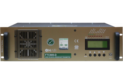 FTC600-D - 600 W FM Compact Transmitter