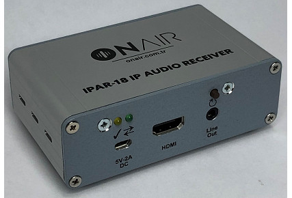 IPAR-18 - Récepteur Audio IP Portable
