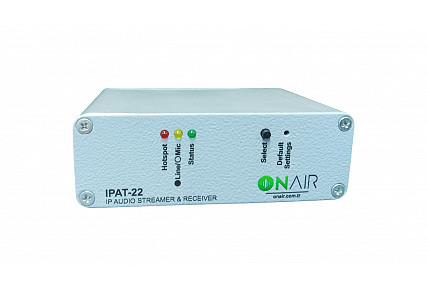 IPAT-22 - Taşınabilir IP Ses Gönderici ve Alıcı