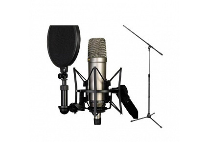 Rode NT1-A Cardioid Condenser Microphone Recording Package