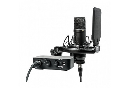 Rode NT1 Condenser Microphone & AI-1 One-Channel USB Audio Interface Pack