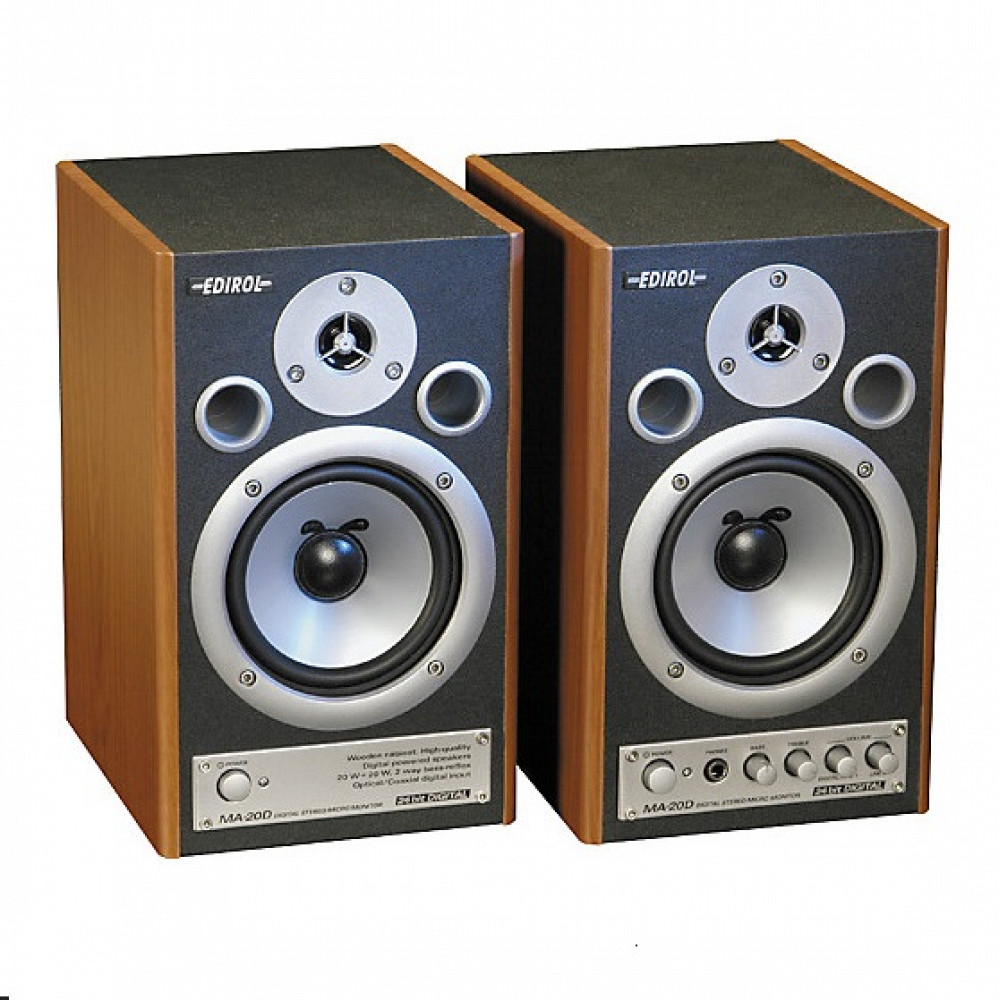 MA20D Edirol Digital Stereo Studio Micro Monitor Pair Products ONAIR