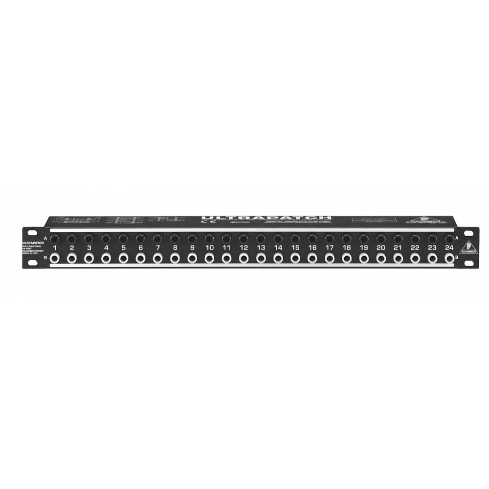 PX1000 - Behringer Ultra Patch Panel - Products - ONAIR