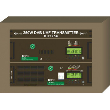 DUT250 - 250W DVB T/T2 УВЧ передатчик