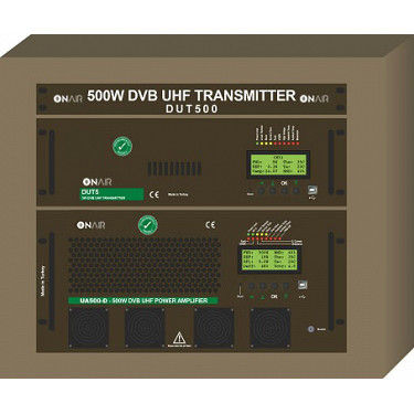DUT500 - 500 W DVB-T/T2 Pemancar UHF