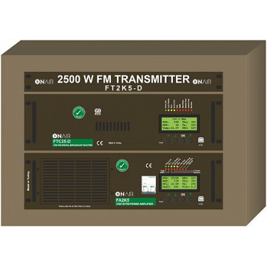 FT2K5-D - 2500 W FM Digital Transmitter