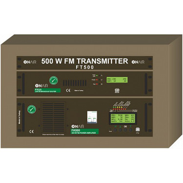 FT500 - 500 W Pemancar Digital FM