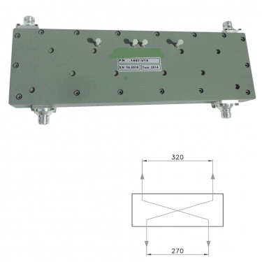3dB Hybrid Coupler 4kW