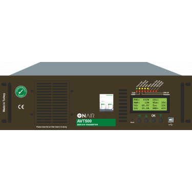 AVT500 - 500 W VHF Transmitter