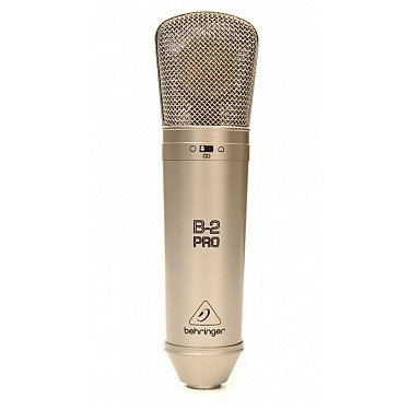 B-2 Microphone à Condensateur De Studio Professionnel Large à Double Membrane