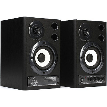 MS20 - Behringer Speaker 20-Watt Stereo Dekat Monitor Studio Lapangan