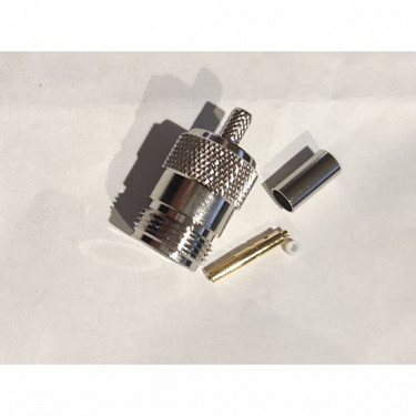 N Female Connector for RG142 Cable