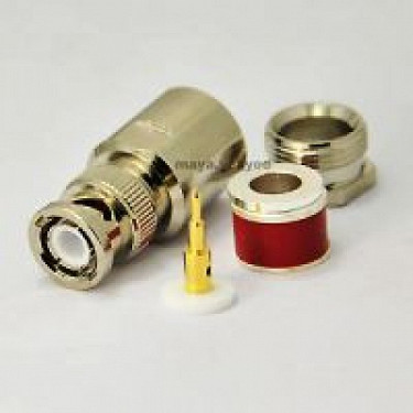 BNC Male Connector for RG213 Cable