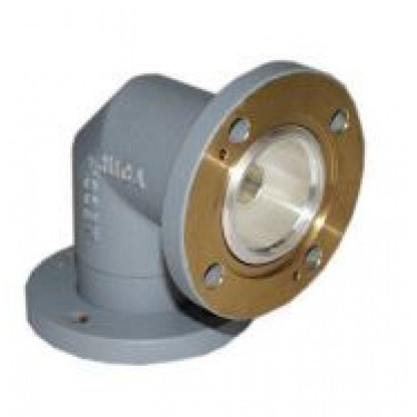 Flanged elbow EIA 1 5/8
