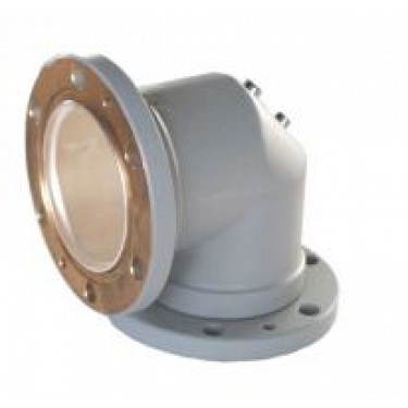 Flanged elbow EIA 3 1/8