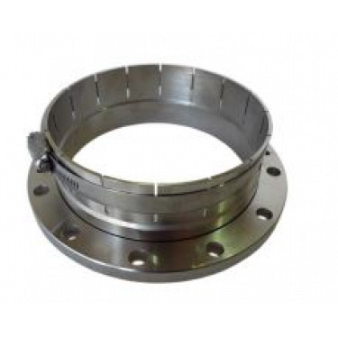 EIA 6-1/8 Flange with clamping connection for 6-1/8 Rigid Line