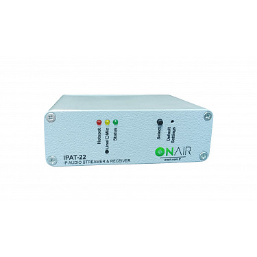 IPAT-22 - IP Audio Transceiver (Streamer and Receiver)