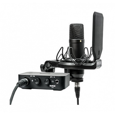 Rode NT1 Condenser Microphone & AI-1 One-Channel USB Audio Interface Pack
